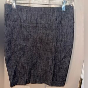 Heartsoul Black Stretch Denim Pencil Skirt​